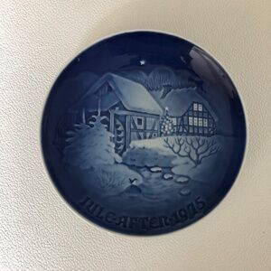 Bing and Grondahl Blue Christmas Plate